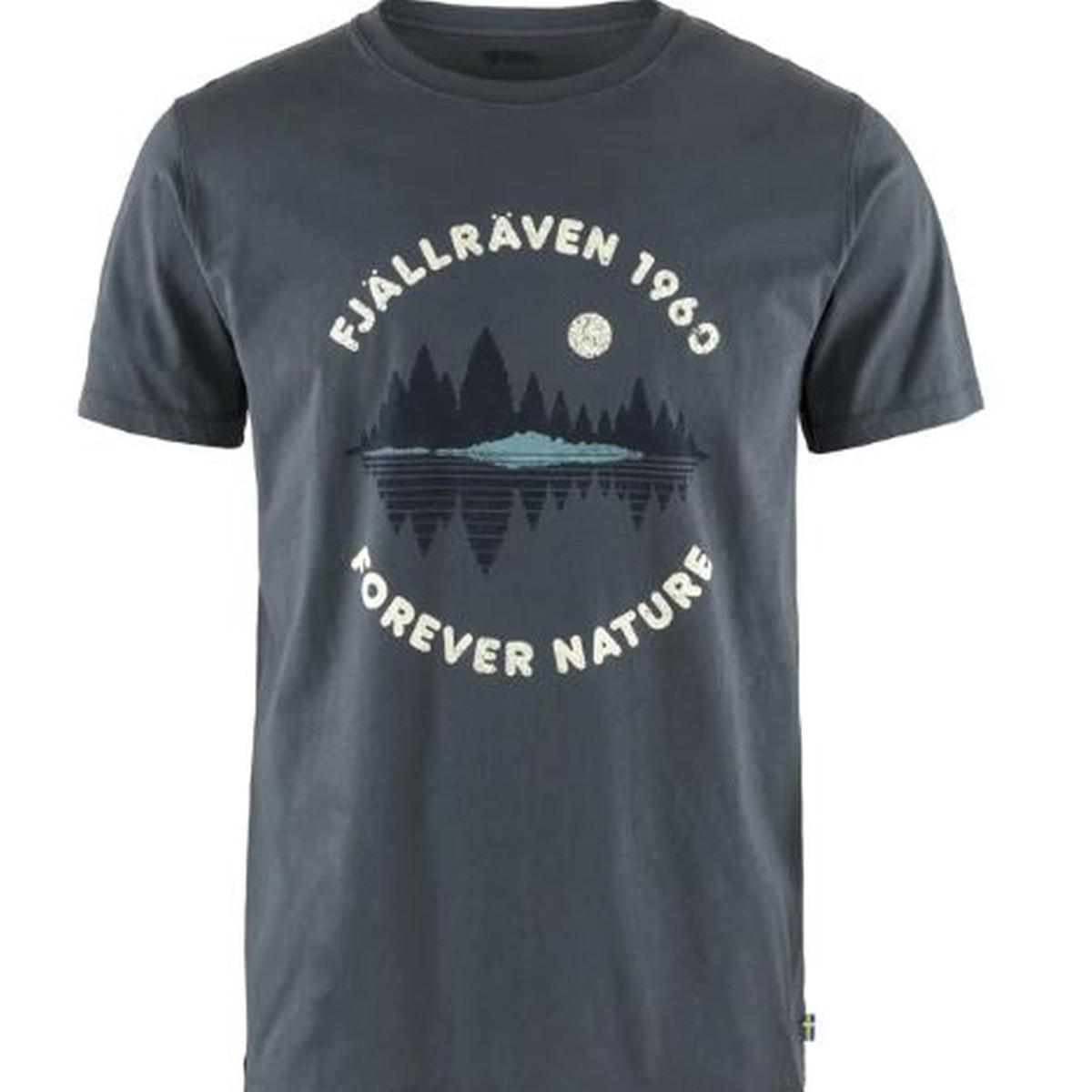 Forest mirror t shirt m       navy