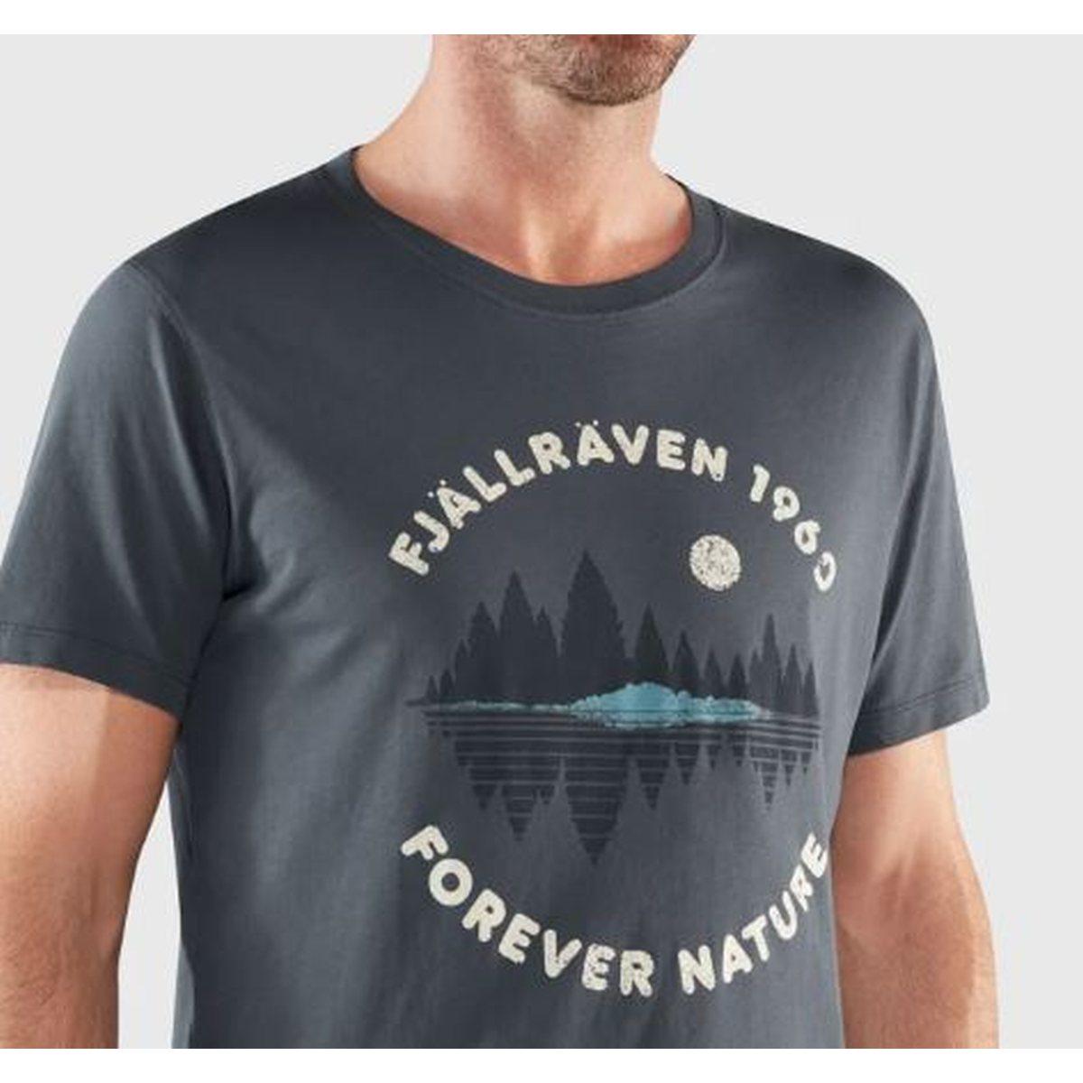 Forest mirror t shirt m       navy